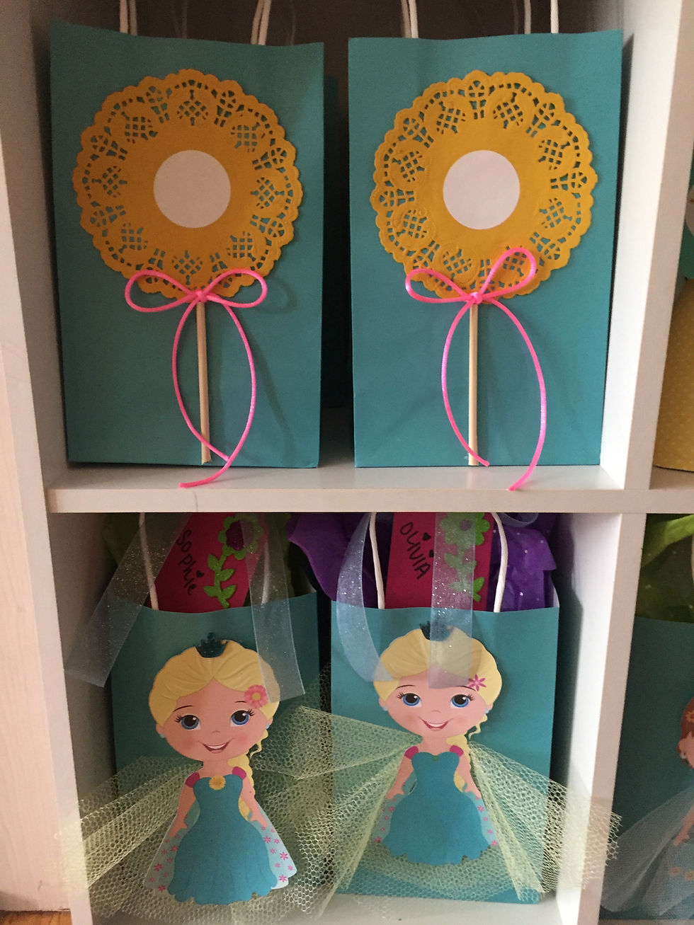 Thumbnail: Frozen Fever Scalloped Cupcake Toppers or logos
