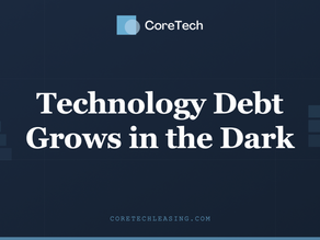 Financing Technology Growth Without Creating Technology Debt