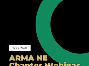 ARMA NE Chapter Webinar