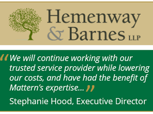 Hemenway & Barnes LLP Leverages Current Equipment to Achieve 11% Savings