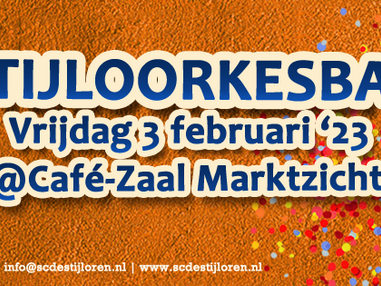 Stijloorkesbal 2.0: Muziekbingo en Carnavalsdisco (8-16 jaar) 