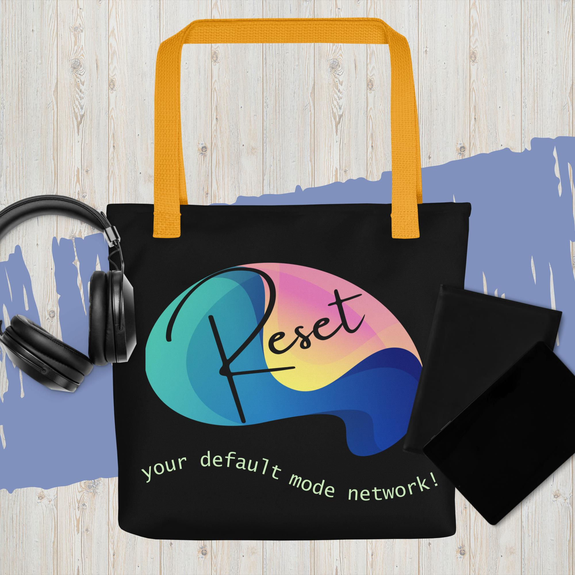 Reset Your Default Mode Network Tote bag