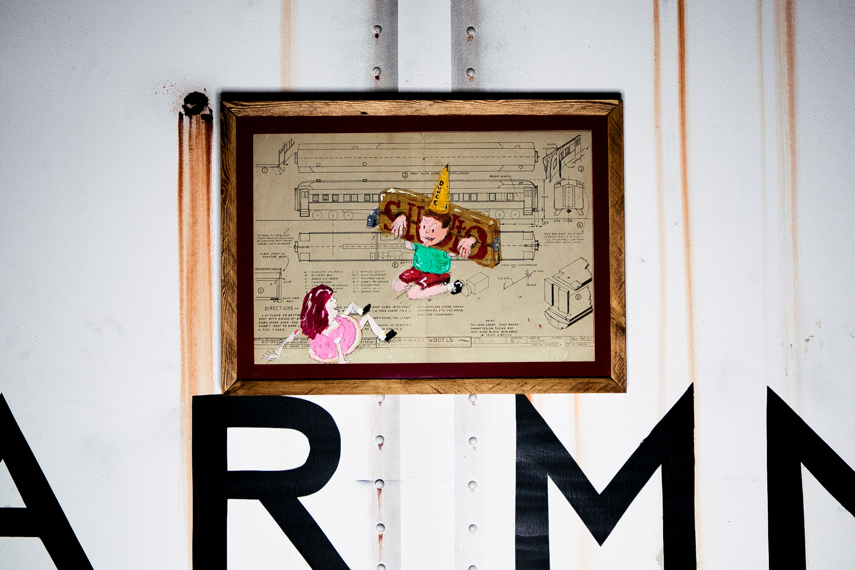 Sluto Vintage 1937 Taylor Trains Schematic