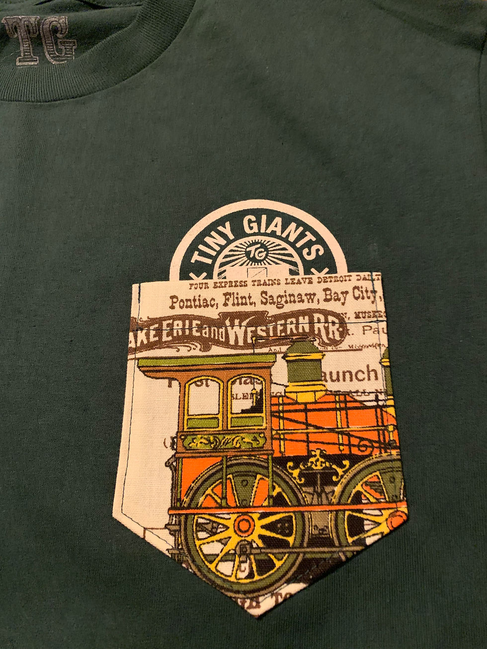 Tiny Giants "Pocket Peeper" T-Shirt -Vintage Dreams Hunter