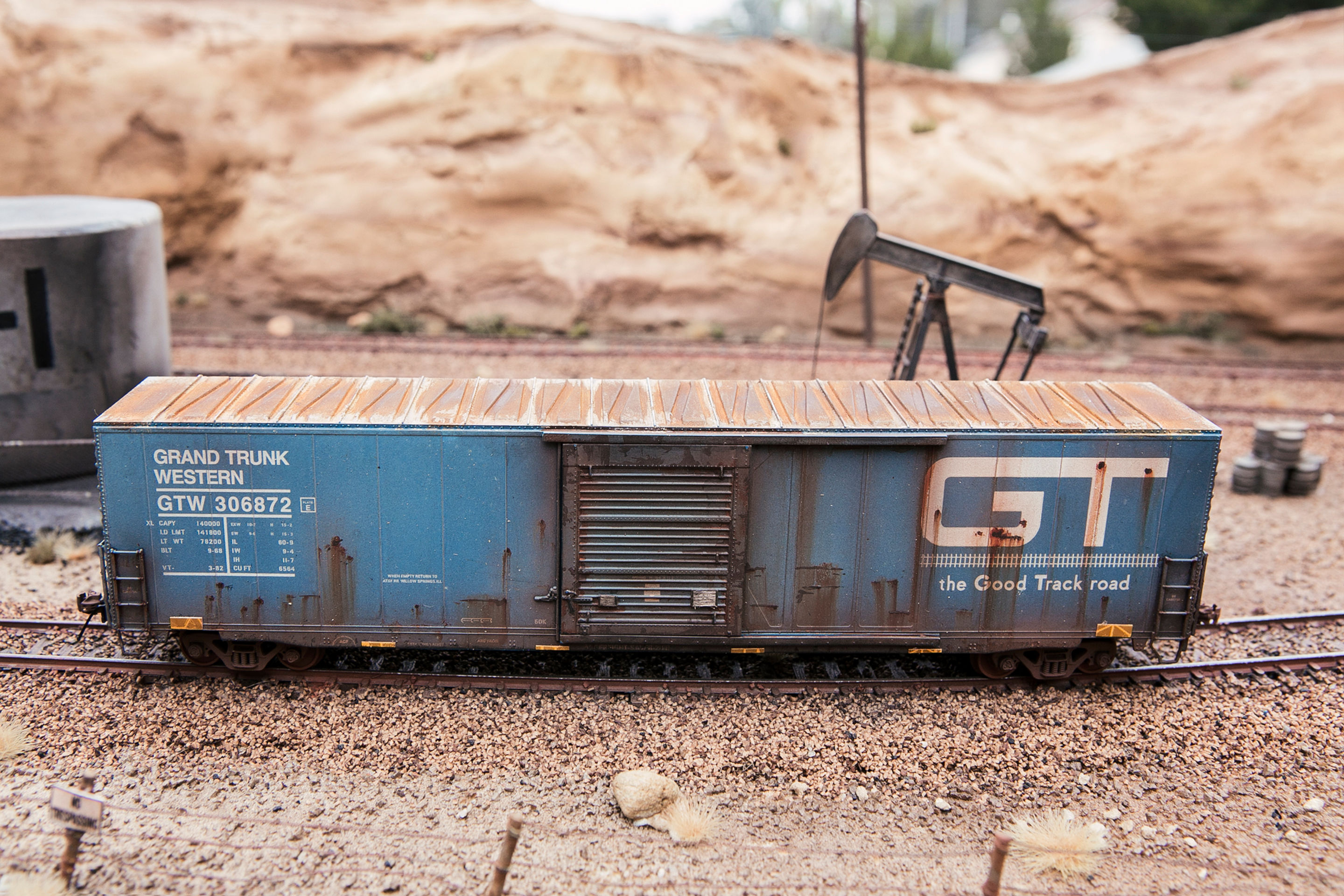 GT 60' Boxcar Ho Scale
