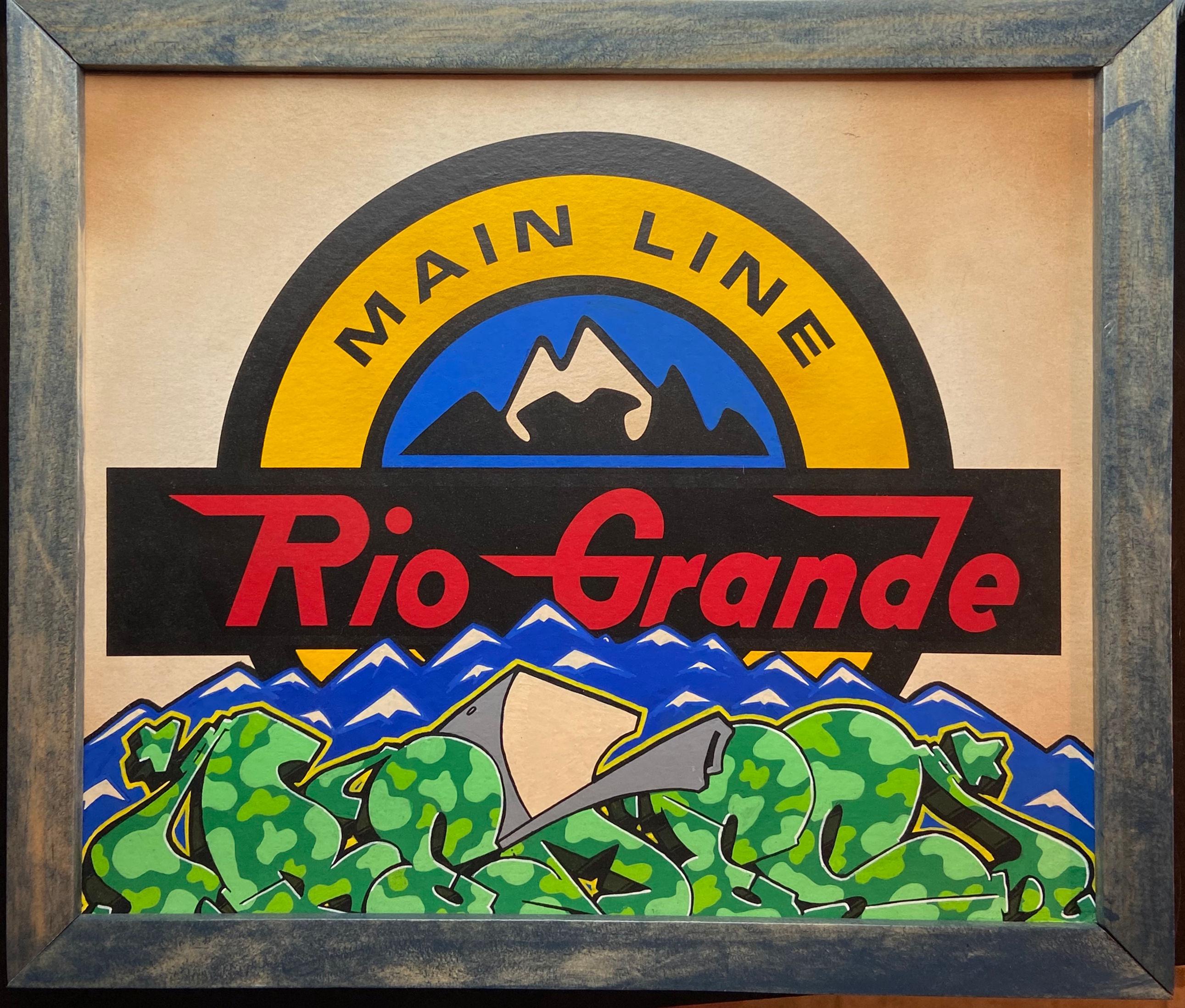 Redes Vintage Rio Grande Sign