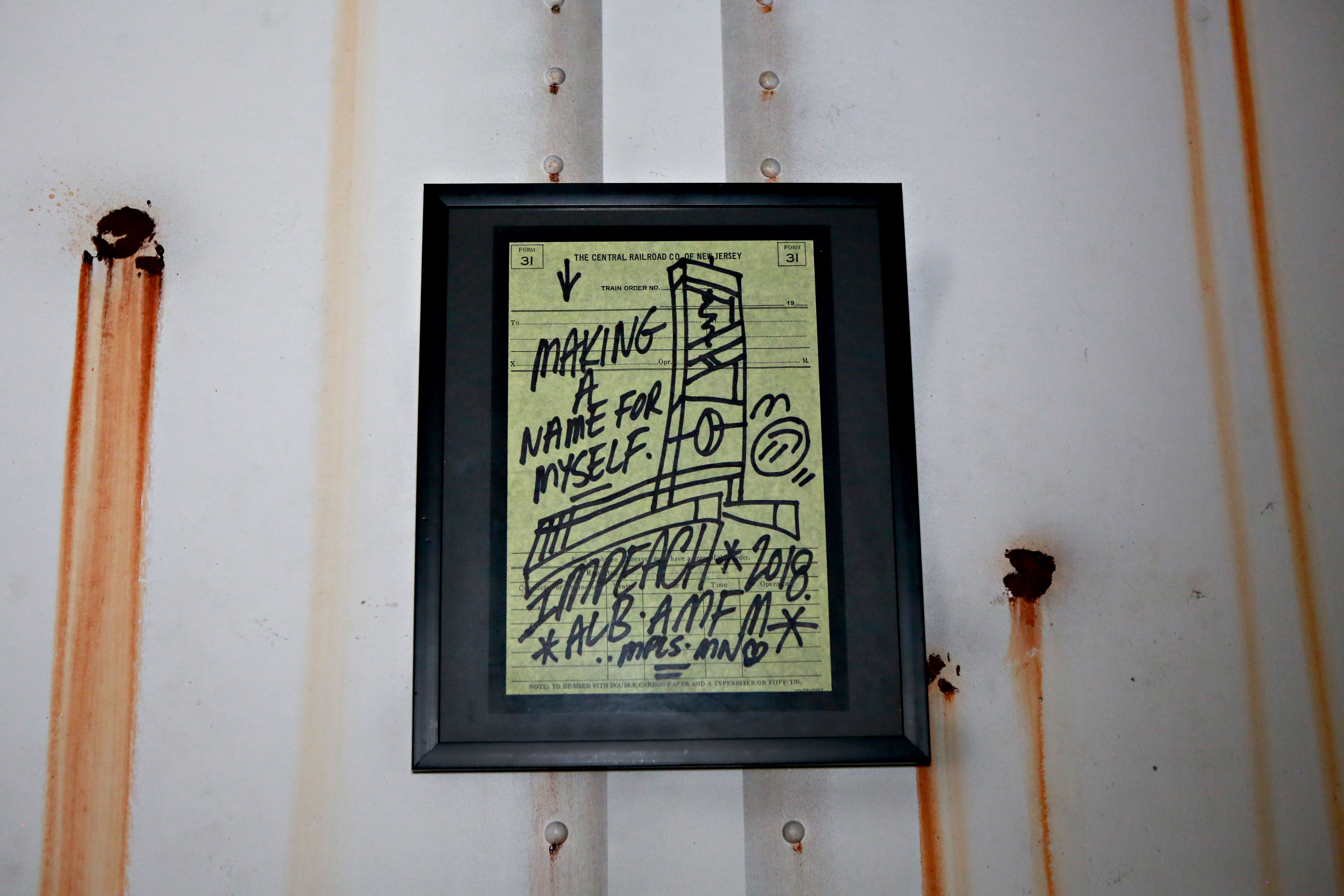 Impeach Central Railroad Leaf