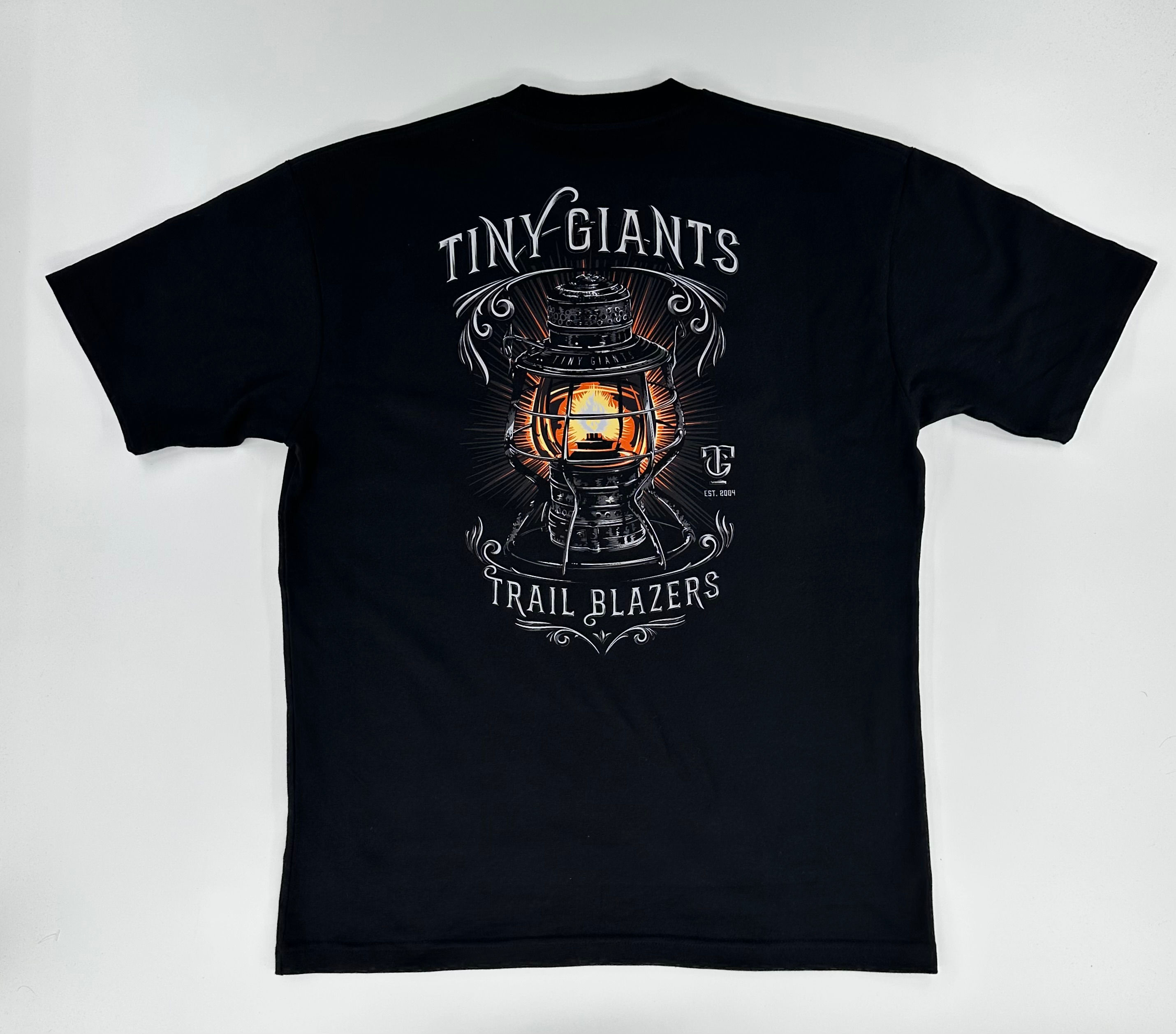 Tiny Giants  "Trail Blazers"  T-Shirt -Amber/Black