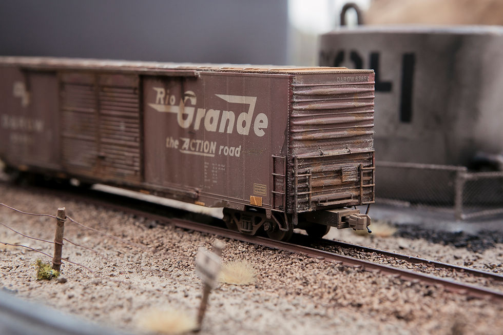 Thumbnail: Rio Grande 60' Boxcar Ho Scale
