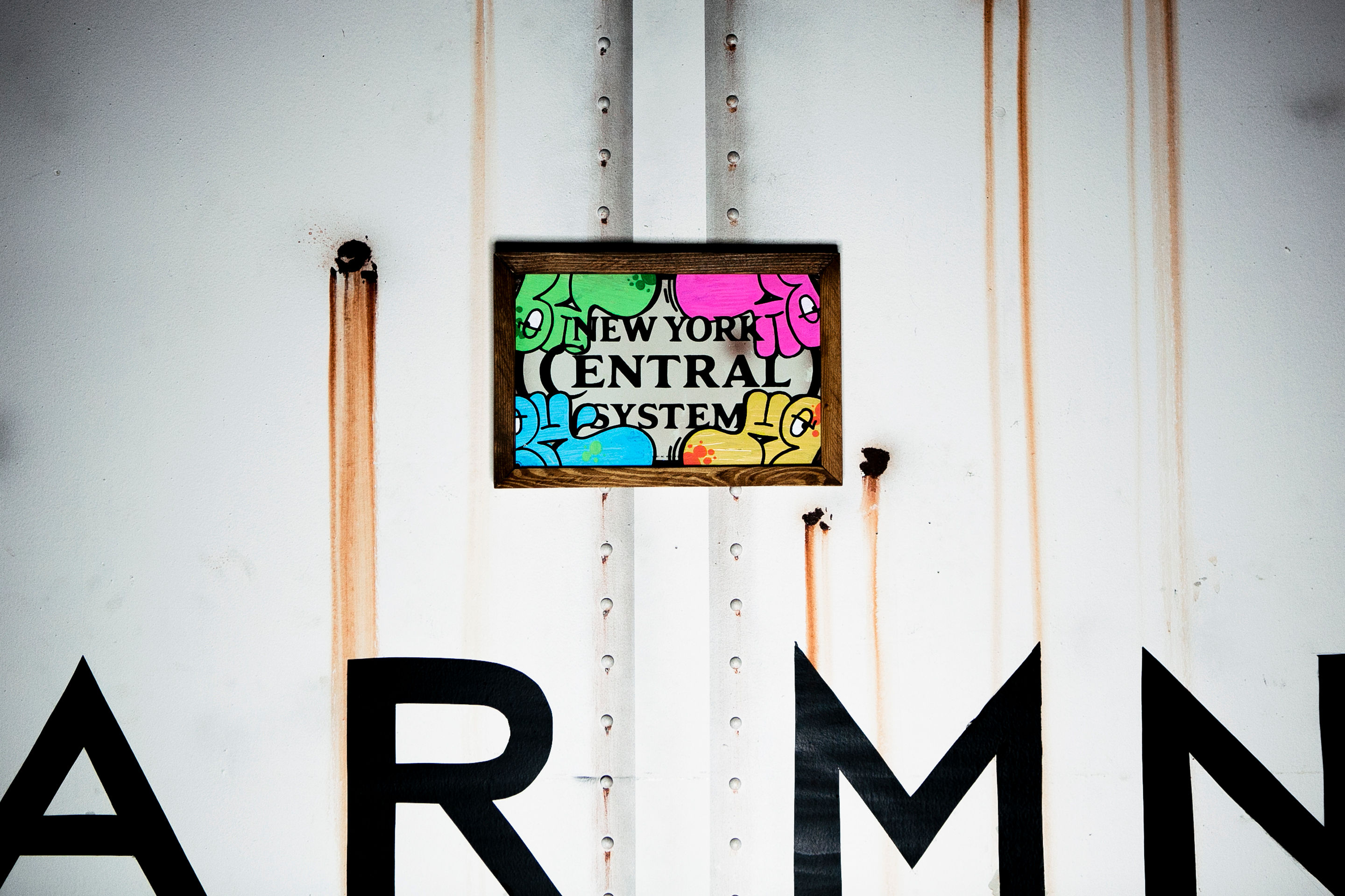 Phone New York Central RR Sign