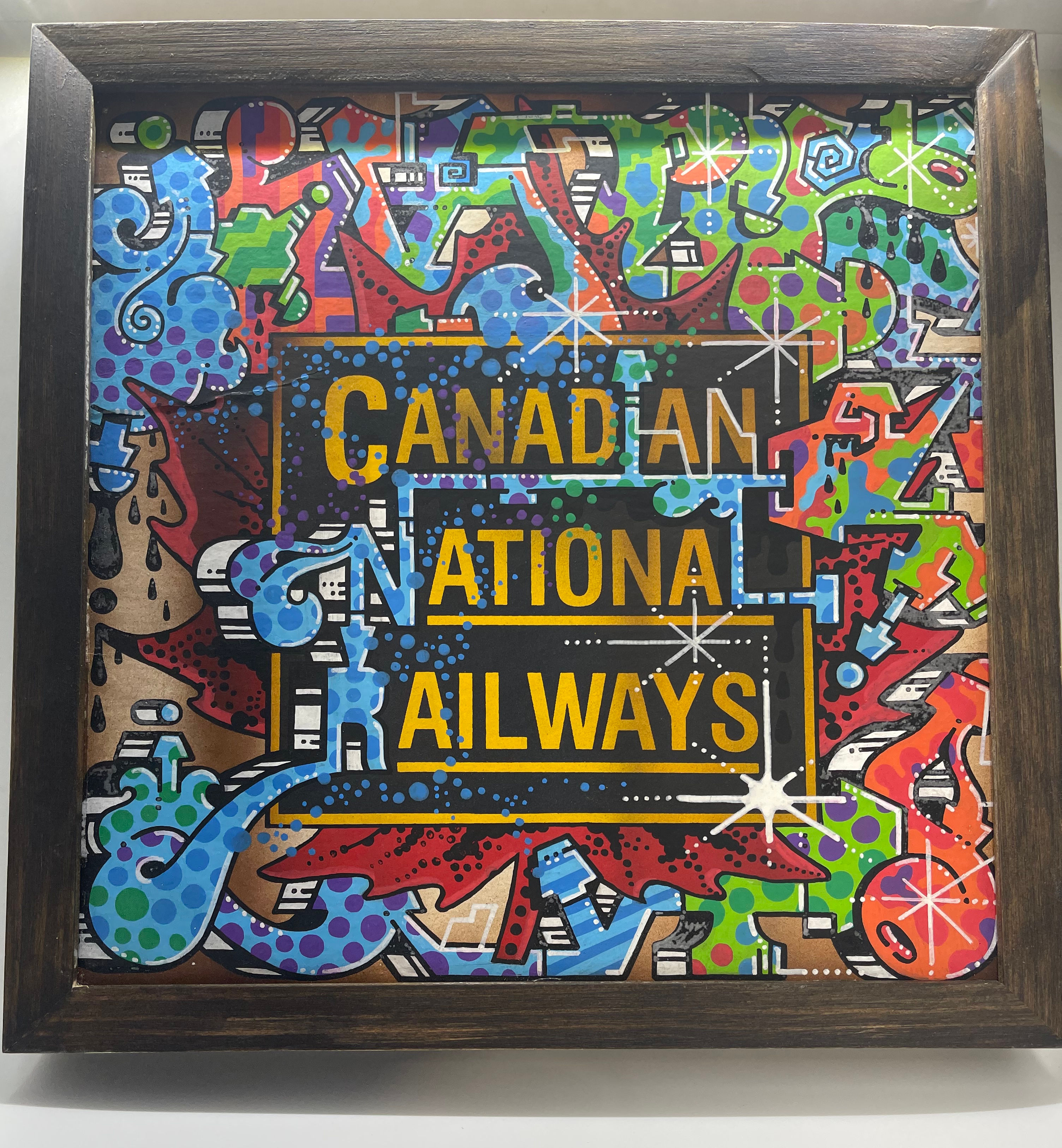 Kaput Vintage Canadian National Sign