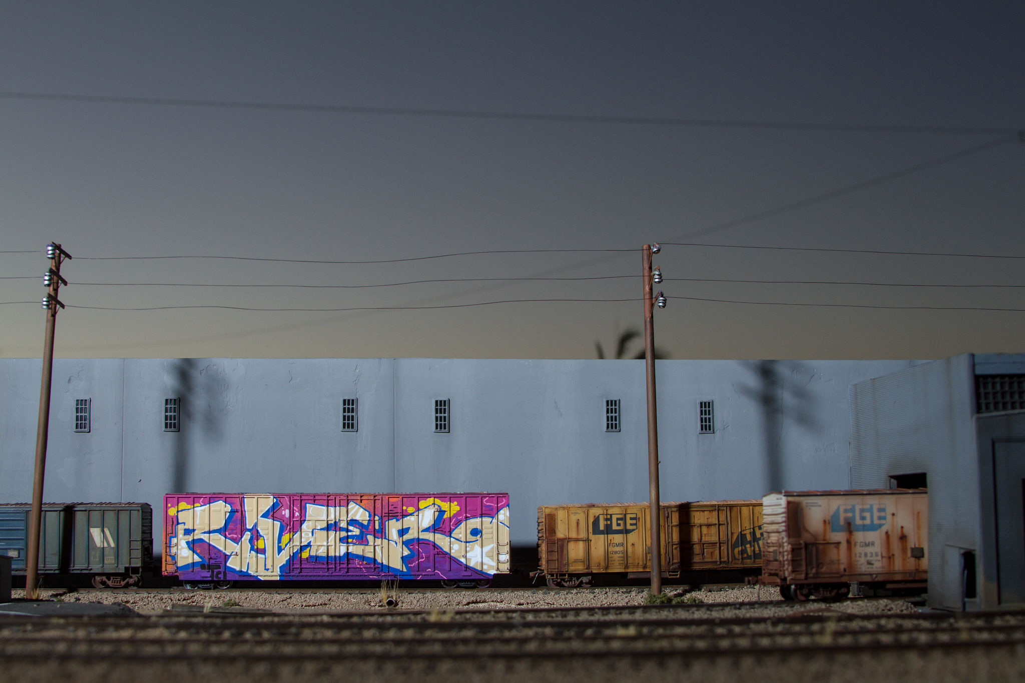 River 60' HO Scale UP Boxcar