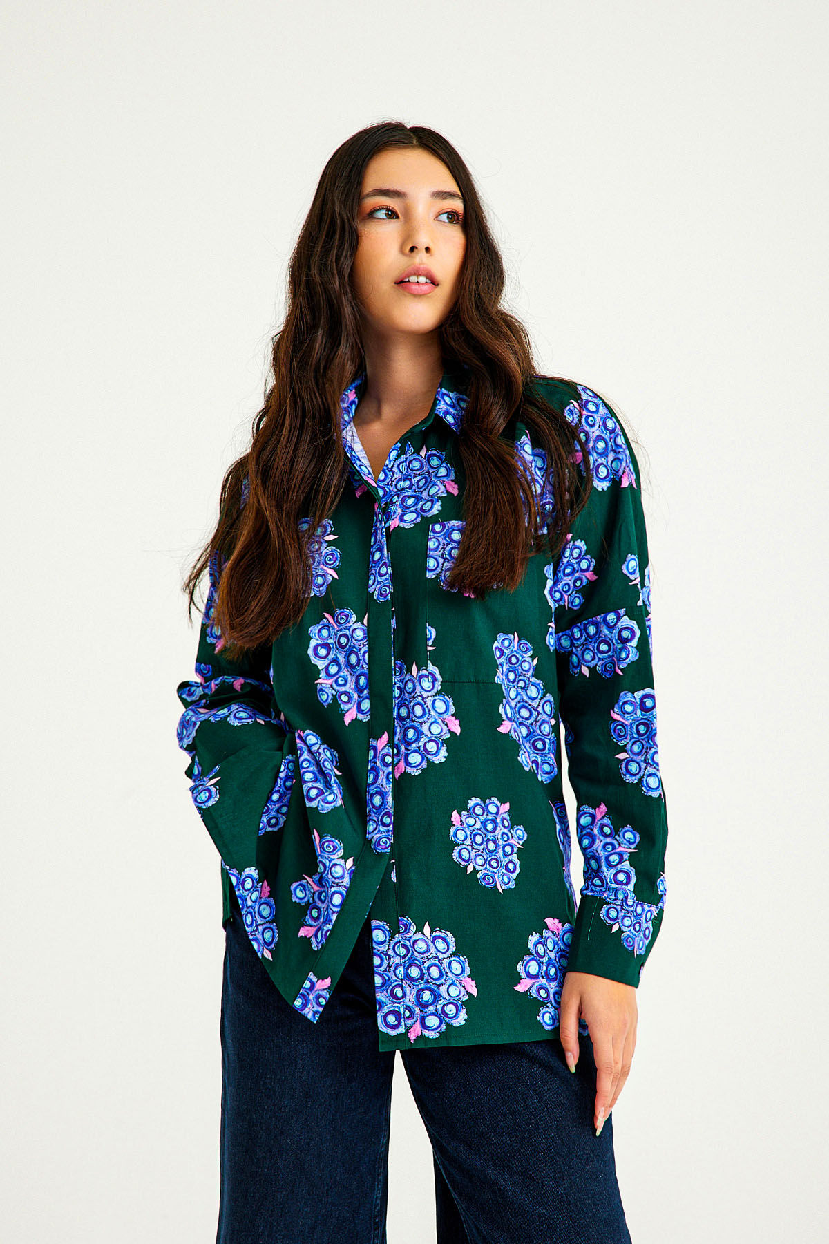 Oversize Selena Gömlek