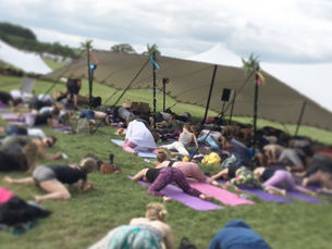 This is what happens when you combine a wellness retreat with a music festival