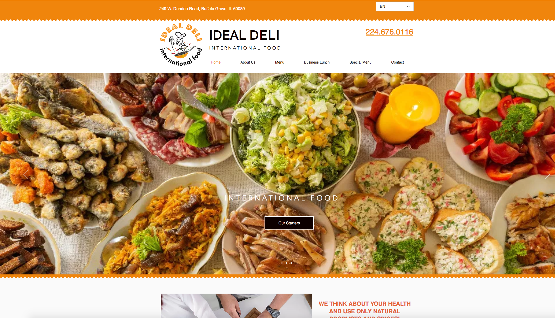 Website design