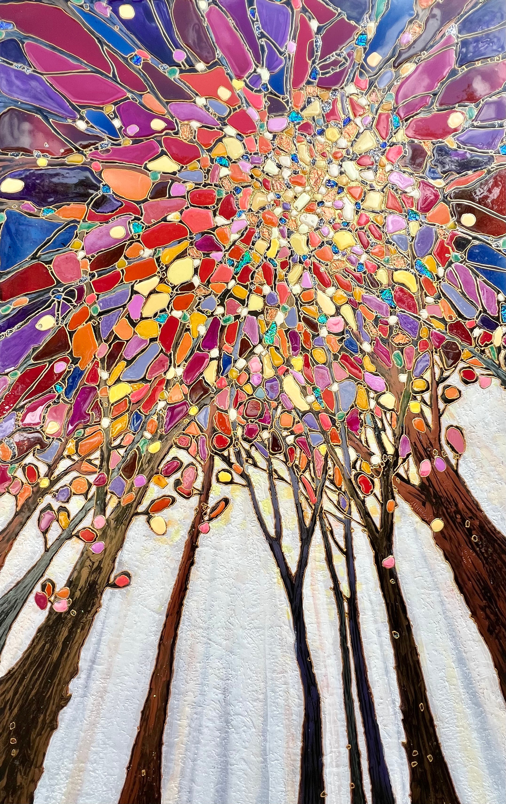 Looking Up 30X48 canvas