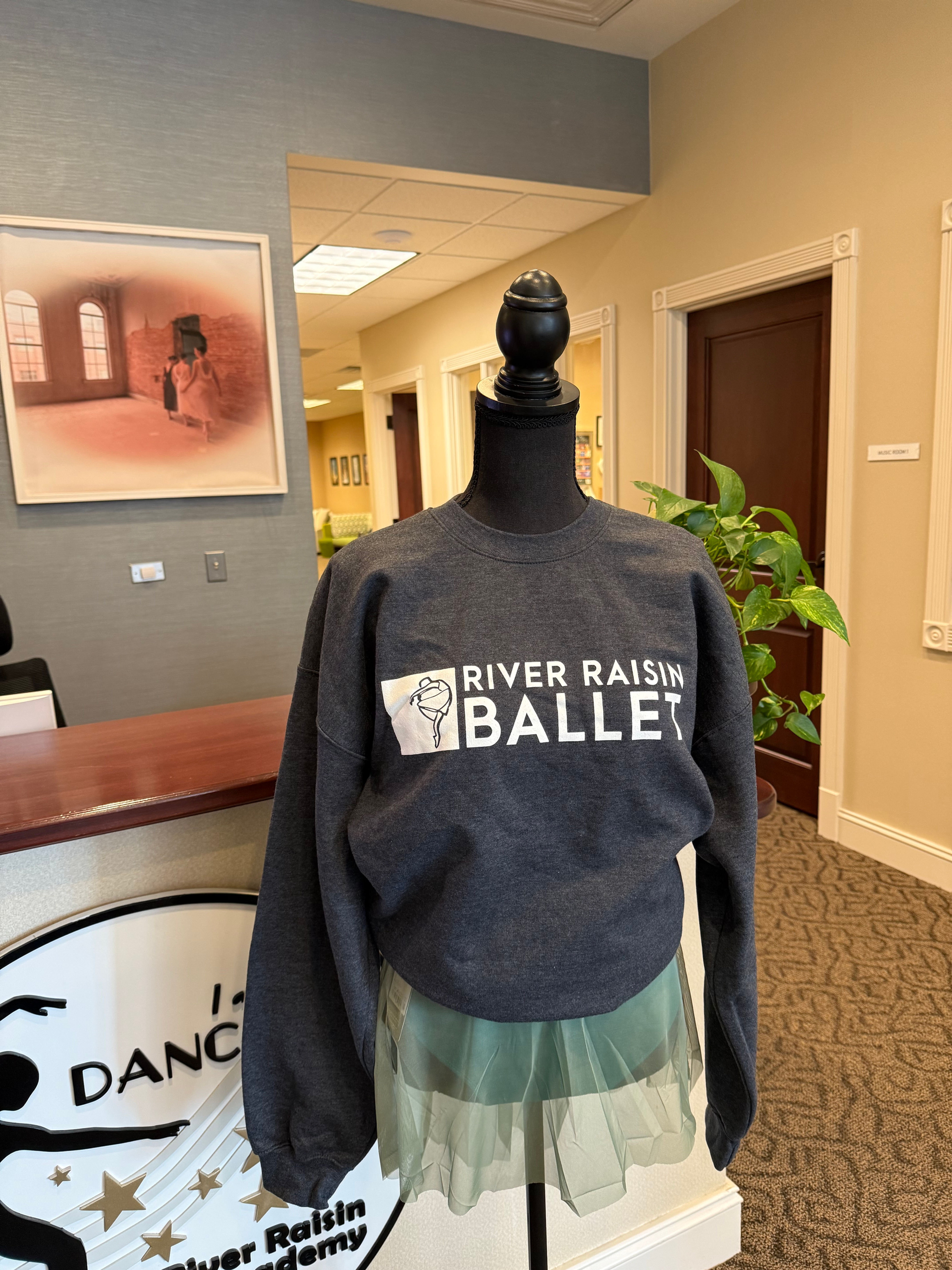 River Raisin Ballet Crewneck Sweatshirt