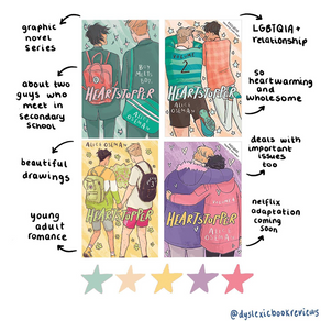 Heartstopper graphic novel series by Alice Oseman