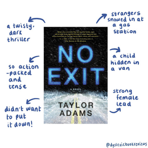 No Exit, by Taylor Adams
