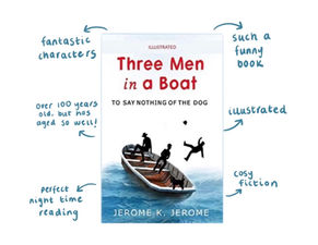 Three Men in a Boat, by Jerome K. Jerome