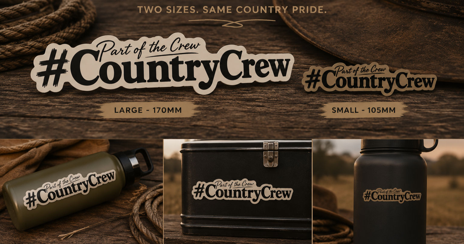 #CountryCrew Sticker