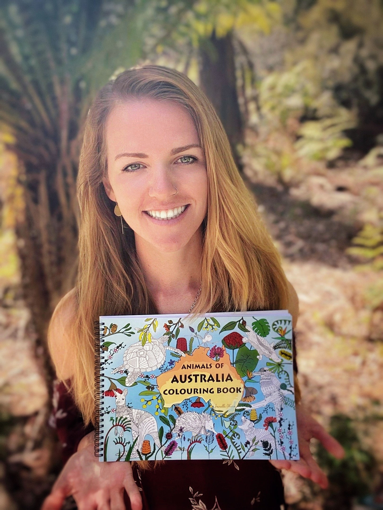 Animals of Australia Colouring Book