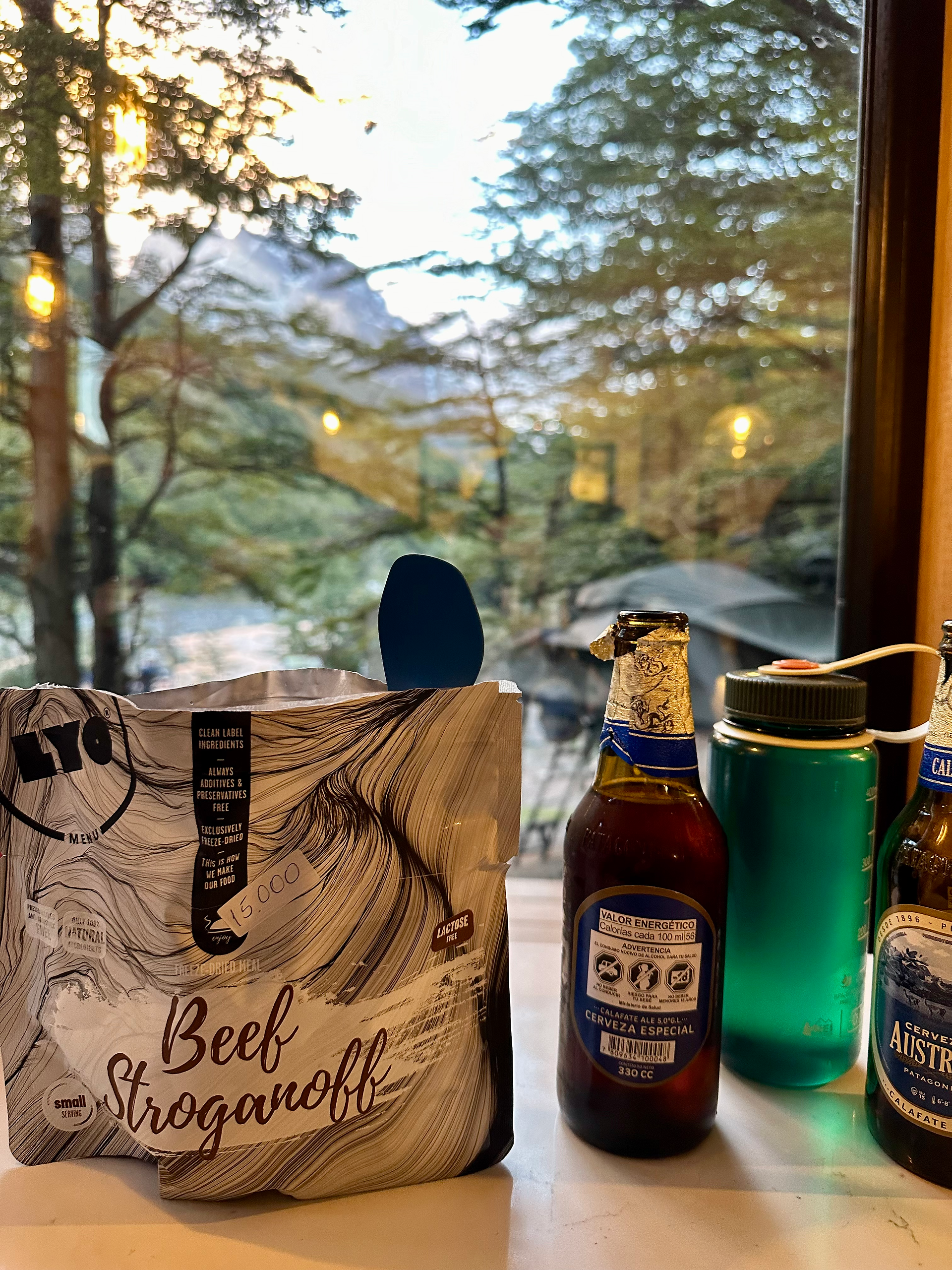 Backpacker dehydrated meals