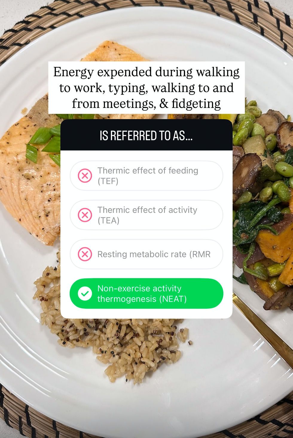 Non-Exercise Activity Thermogenesis (NEAT)