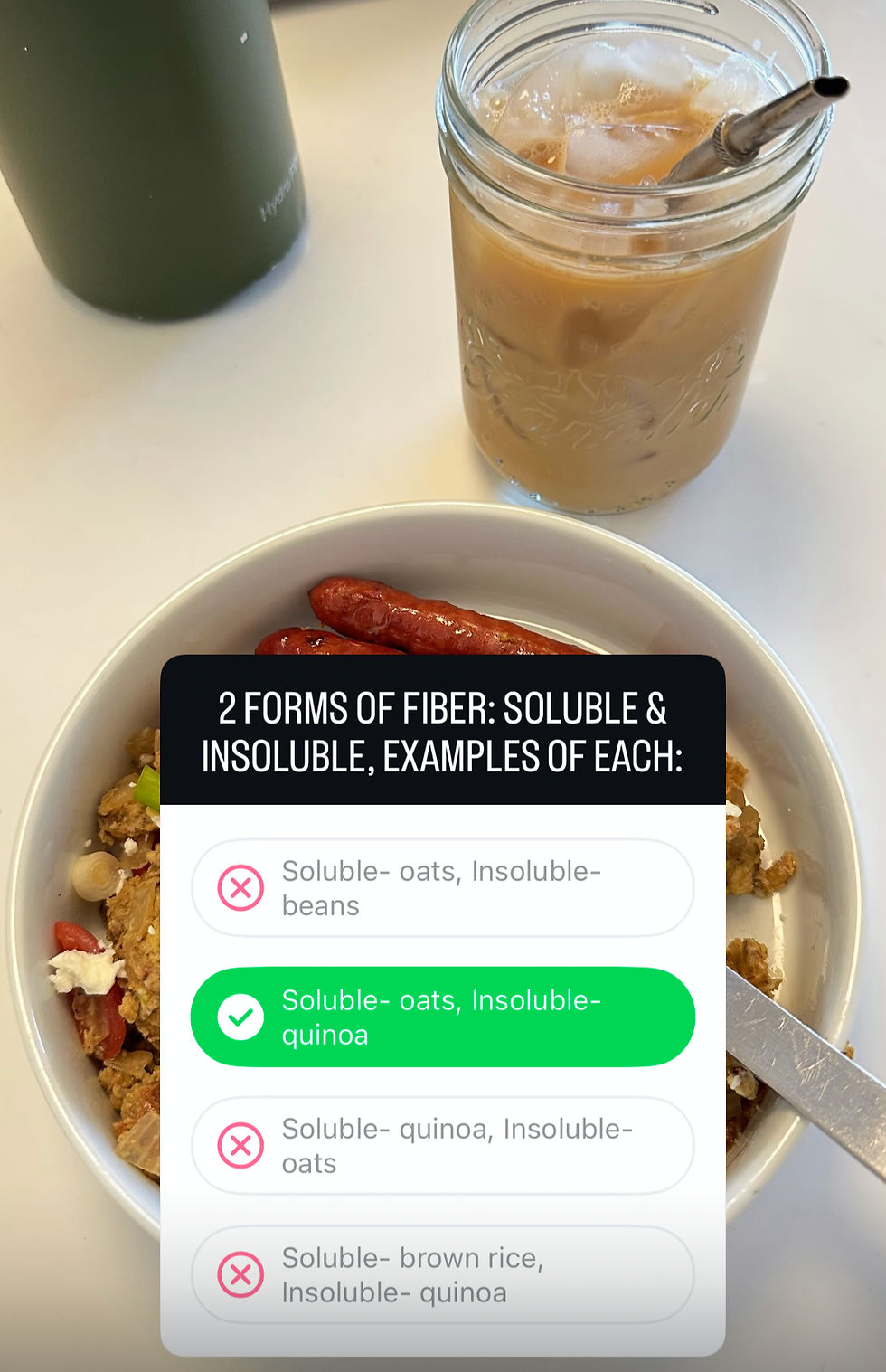 Soluble vs. Insoluble Fiber