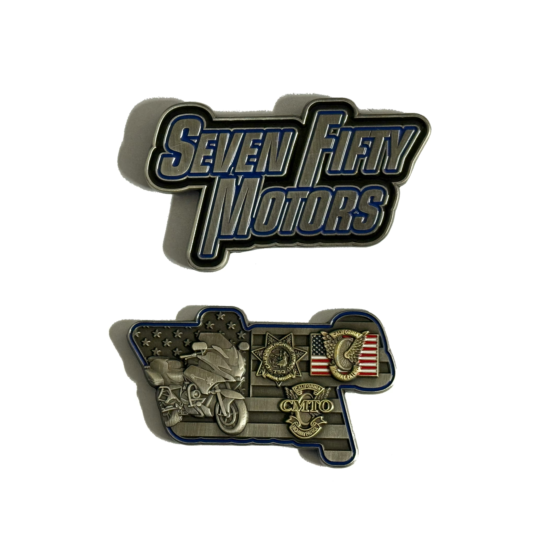 Seven Fifty Motors Challenge Coin
