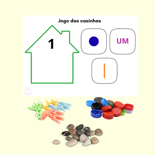 Jogo das Casinhas | Professora Alba