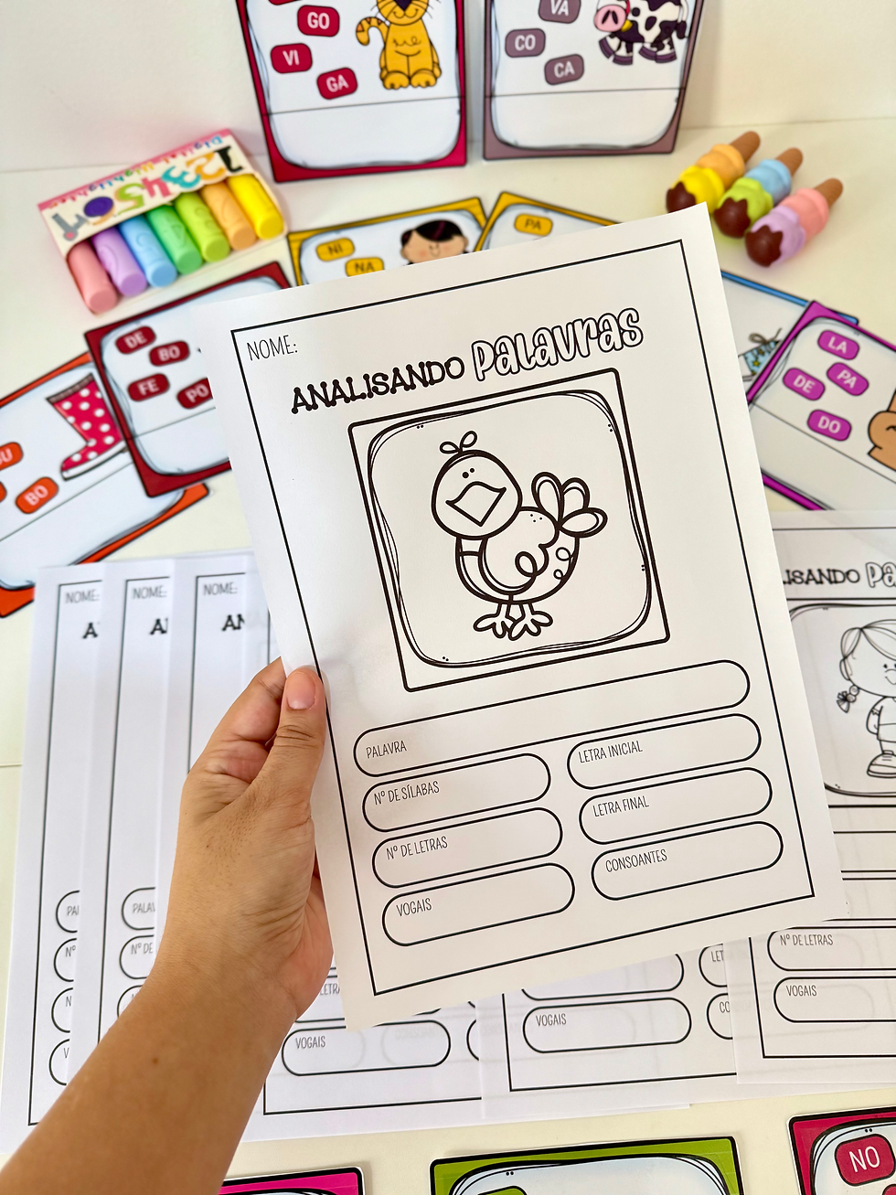 Miniatura: Kit Analisando palavras
