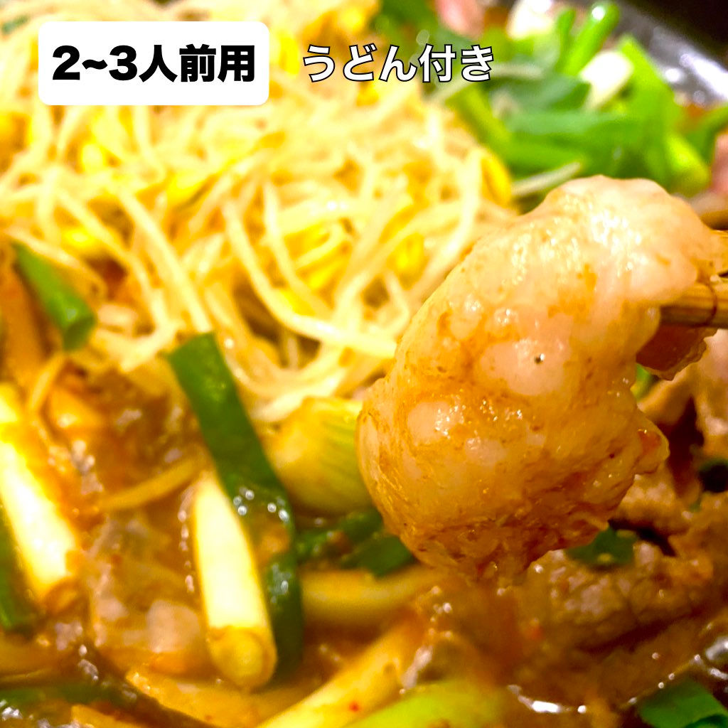 ホルモンセット※うどん付き【2~3人様用】