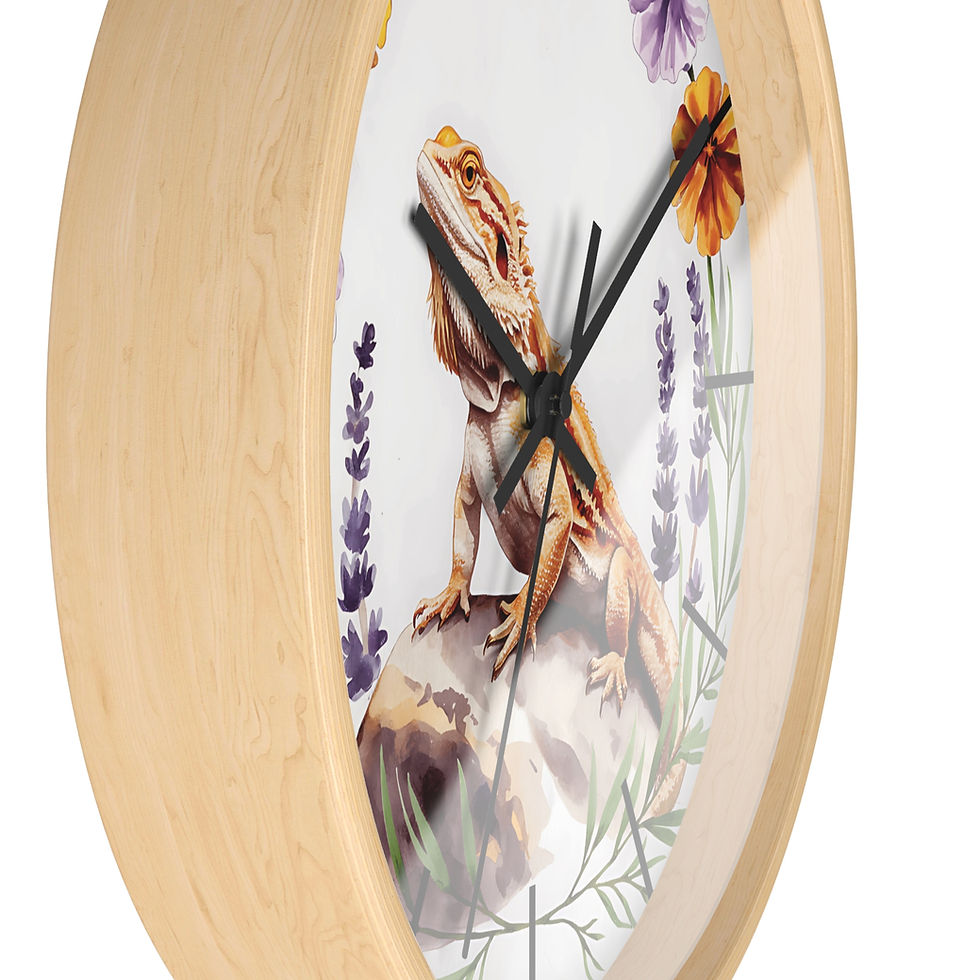 Thumbnail: Bearded Dragon Wall Clock