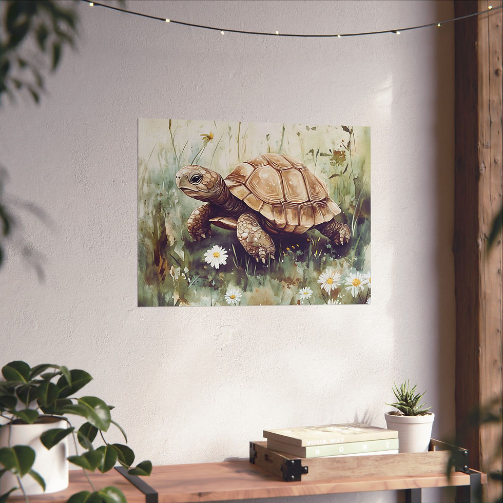 Thumbnail: Tortoise Matte Horizontal Poster