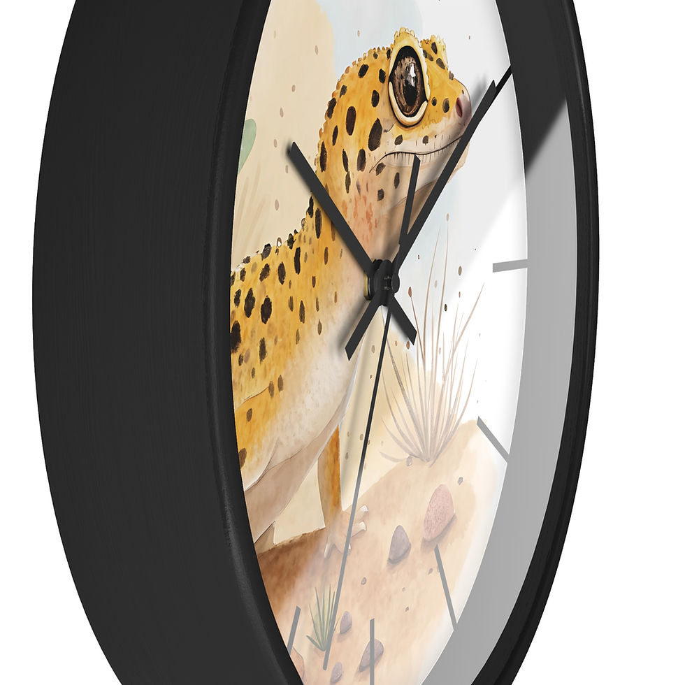 Thumbnail: Leopard Gecko Wall Clock