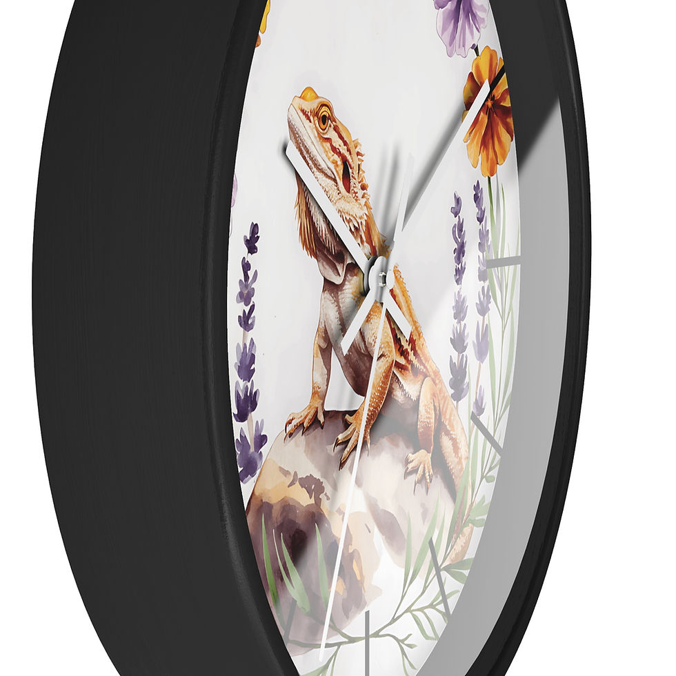 Thumbnail: Bearded Dragon Wall Clock