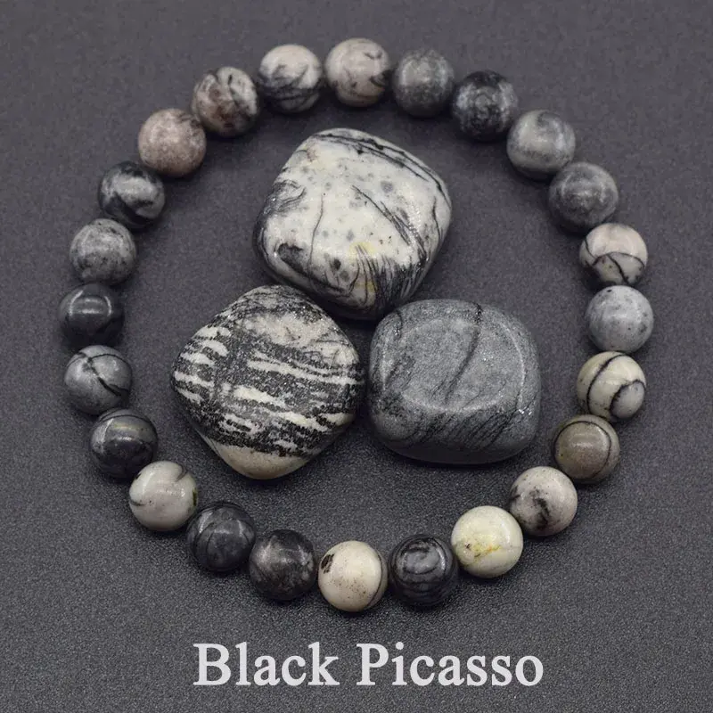 Miniaturbild: Natural Stone Bracelets Women and Men