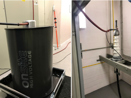 Non-destructive condition assessment on a 60 kV PILC subsea cable