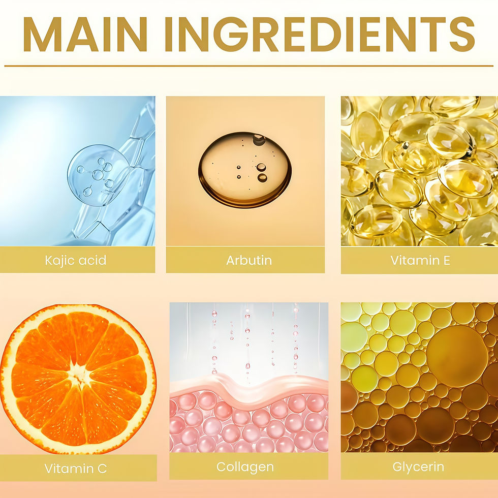 Thumbnail: Kojic Acid Face Cream Evens Out Skin Tone, Eliminates Dark Spots and Dullness - 