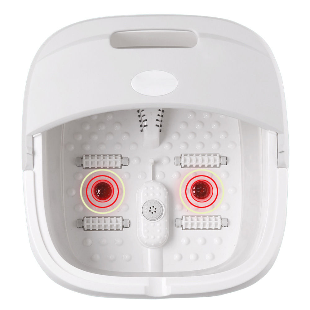 Portable Thermostatic Foot Massage Tub Foldable Automatic Foot Bath Deep Tissue
