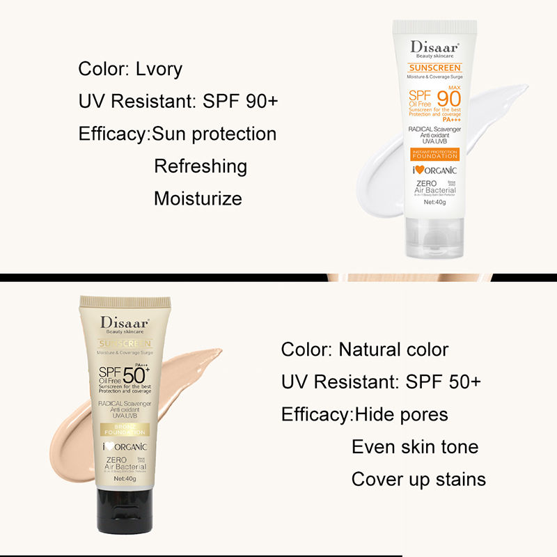 Thumbnail: Facial Body Sunscreen Whitening Sun Cream Sunblock Skin Protective Cream Anti-Ag
