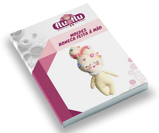 Moldes Boneca de Pano Feita a Mao