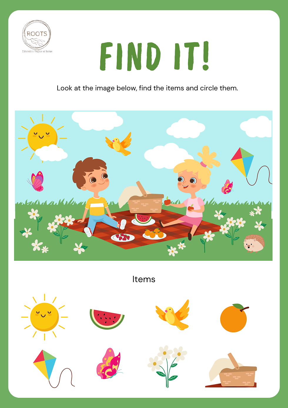 Thumbnail: Printable Worksheet