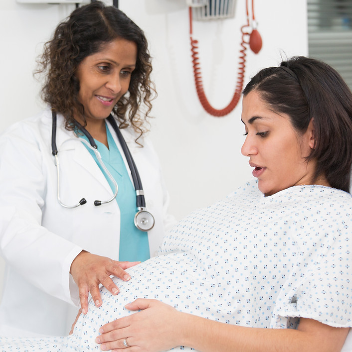 Doctor With Pregnant Patient