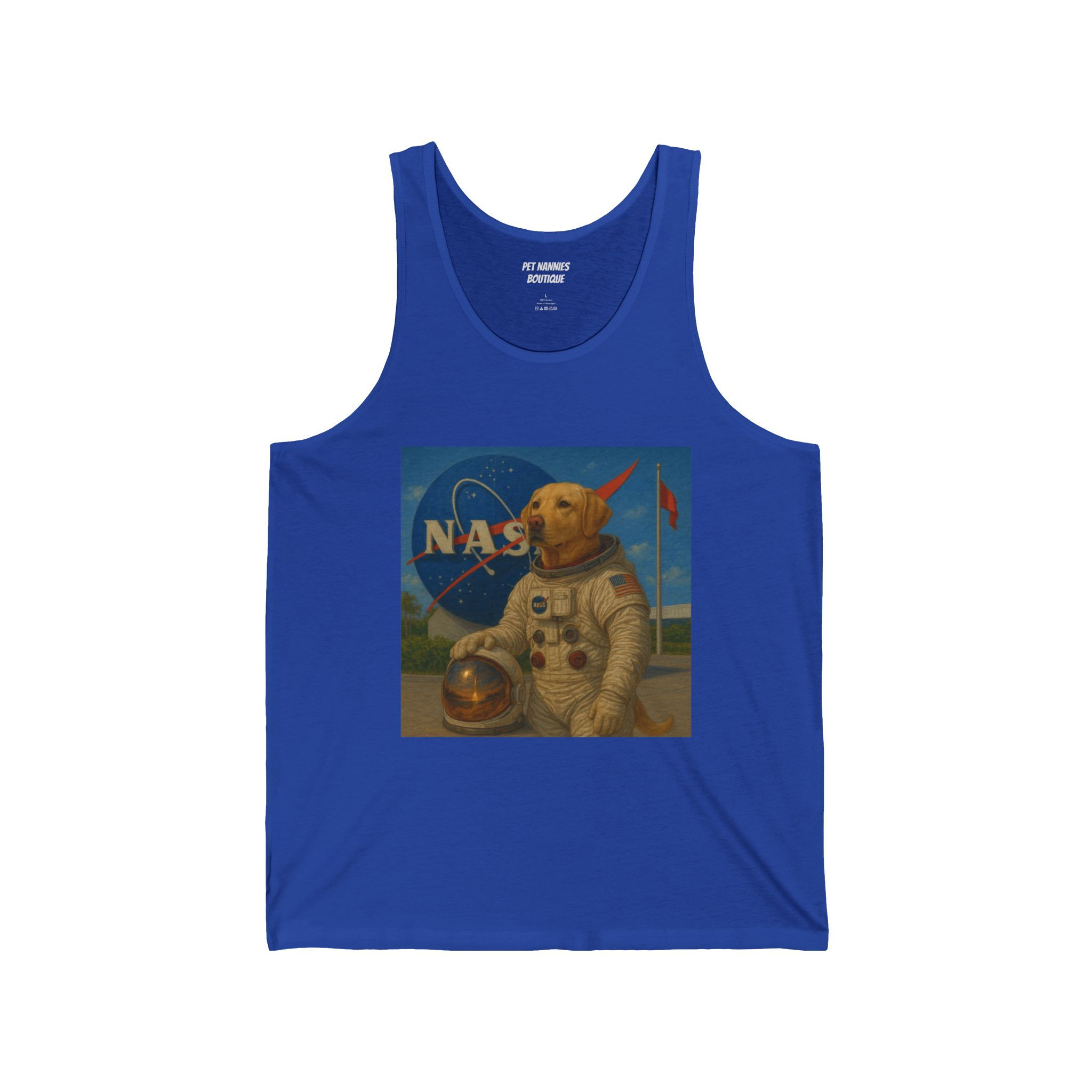 Unisex Jersey Tank — NASA COLLECTION: Retro NASglobe