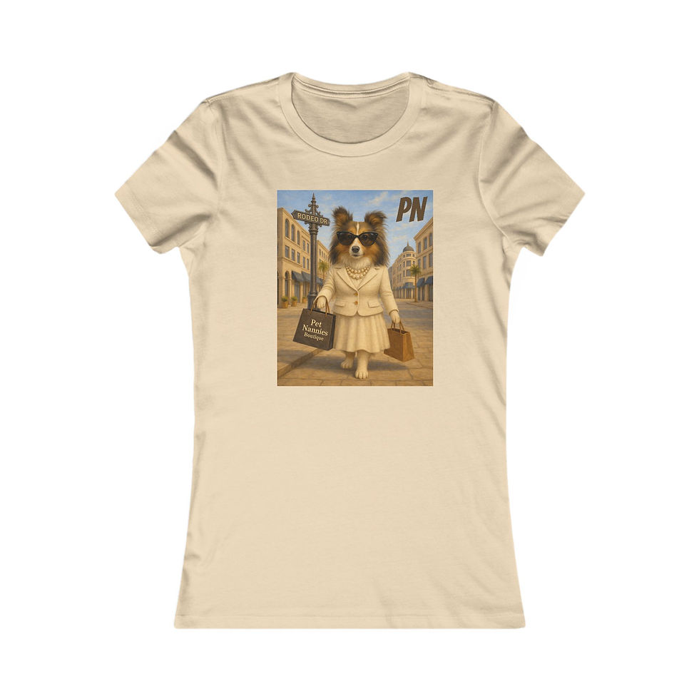Thumbnail: Pet Nannies Boutique:  — Women's Favorite Graphic Shirt