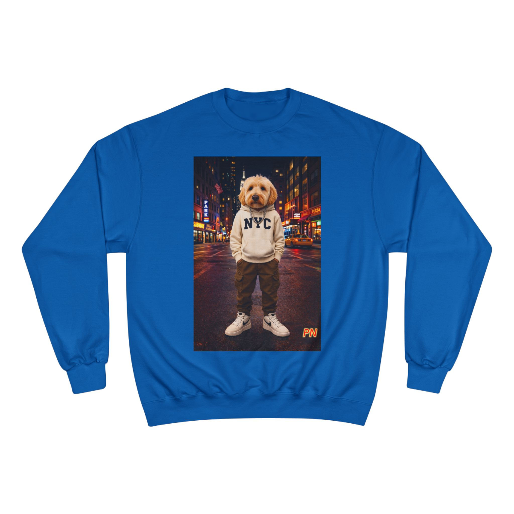 Unisex Teen - Adult CHAMPION Graphic Sweatshirt- Street Style NYC Mode