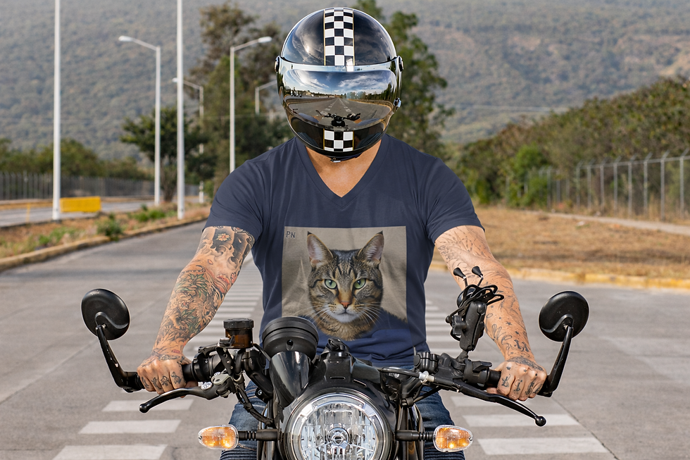 Thumbnail: Men's Teen - Adult FITTED Graphic V-Neck T-Shirt — CEO Magnate