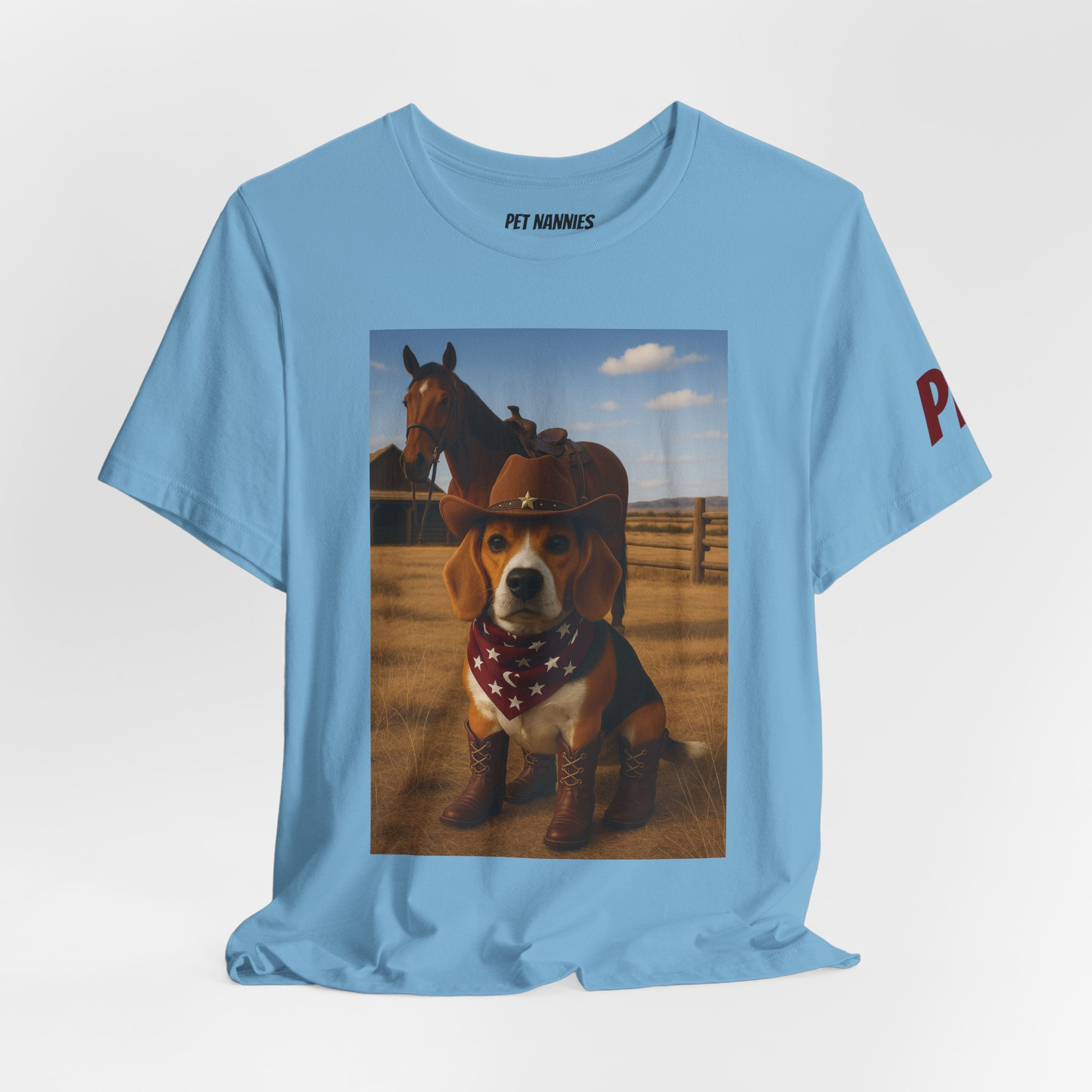 Unisex Teen - Adult Graphic T-Shirt - Howdy Pawdner